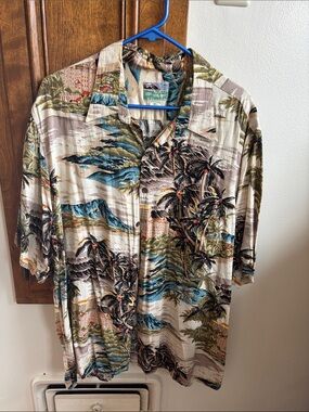 Men’s Vintage Reyn Spooner Tropical shirt size XL C-1